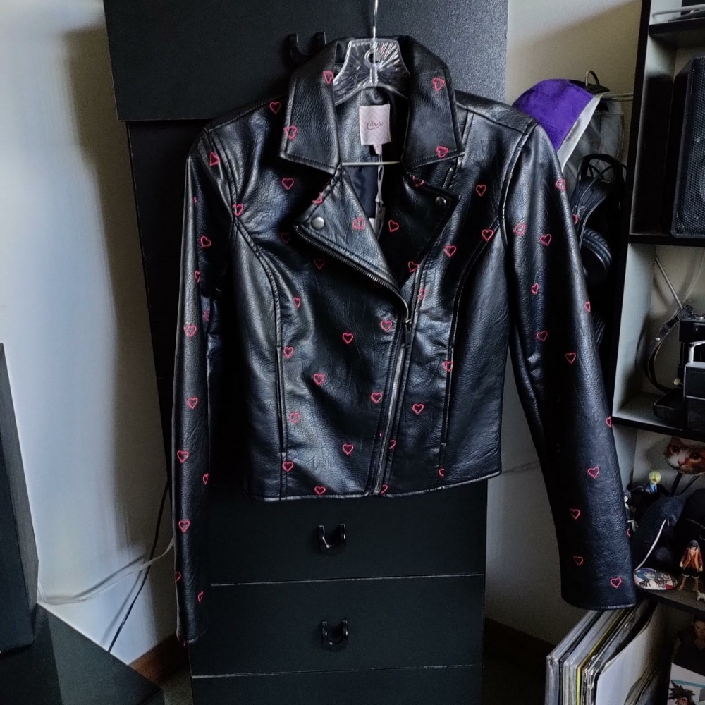 Candie's woman's faux leather jacket
